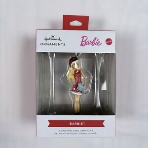 NIB Hallmark 2025 BARBIE Ornament Christmas Collectable